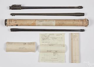 Three 1903 Springfield rifle barrels