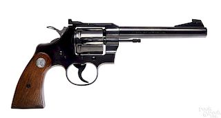 Colt Officers model Match double action revolver