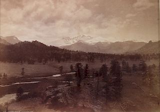 William Henry Jackson Longs Peak Photograph c.1873