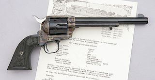 Colt Single Action Army Employee-Presented Blackpowder Frame Third Generation Revolver