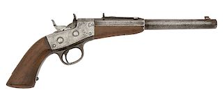 Scarce Remington Model 1891 Target Rolling Block Pistol