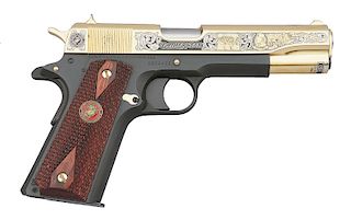 Custom Colt Government Model Leatherneck Edition Pistol