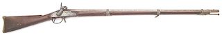 Rare Whitney 1816 Massachusetts Percussion Converted Rifle