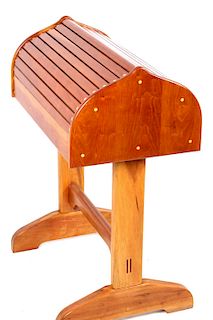 EXCELLENT Custom Cherry Wood Saddle Stand