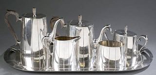 International sterling Art Deco Tea & Coffee set