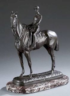 John Willis Good Equestrian bronze.