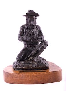 "Prospector" Bronze by Les Welliver 8/35
