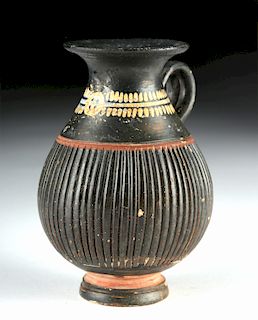 Lovely Greek Gnathian Ribbed Thistle Cup