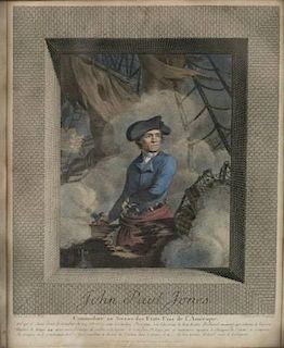 John Paul Jones, French engraving