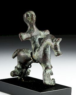 Iberian Bronze Horse & Rider Fibula