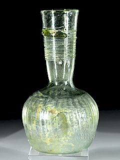 Roman Glass Bottle with Trailings, ex-Bonhams