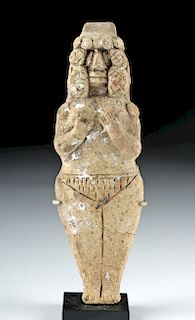Syro-Hittite Pottery Astarte Figure