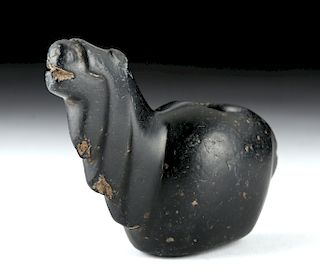 Fine Inca Stone Canopa - Llama Form