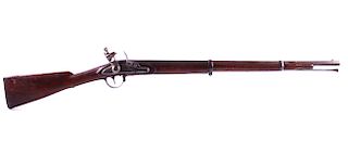 Early Belgian Liege Flintlock Musket Rifle