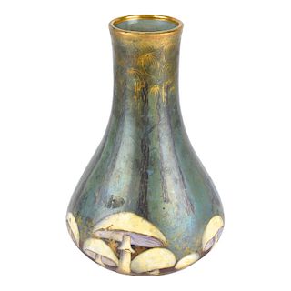 Amphora Turn Teplitz Mushroom Pottery Vase