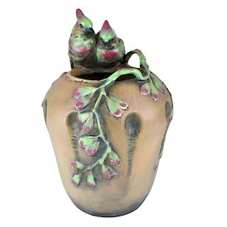 Amphora Czech Art Nouveau Pottery Vase