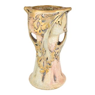 Amphora Art Nouveau Gres Pottery Vase