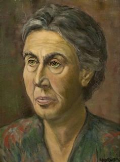 Portrait of a Woman, Raphael Soyer