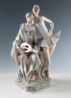 Lladro "Romance" #4831 Porcelain Group