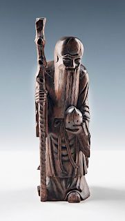 Wood Figure of Shouxing