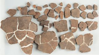 Fragmentary Native American Pottery Vessel
