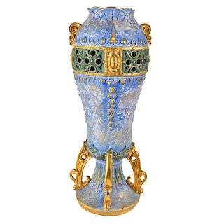 Art Nouveau Amphora Vase