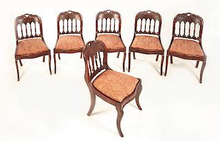 Set of 6 Victorian Side Chairs