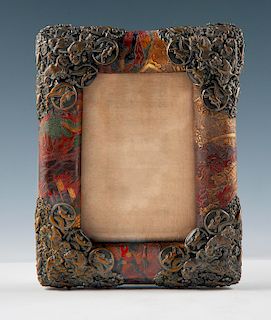 Antique Japanese Frame with Dragons