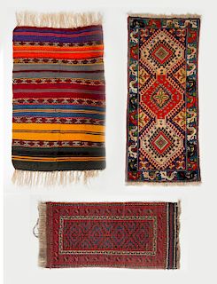 3 Carpets Incl Afghan Baluch