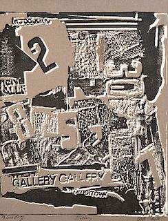 Abstract Serigraph, 20th Century