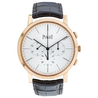 PIAGET ALTIPLANO FLYBACK DUAL TIME REF. P11094 wristwatch.