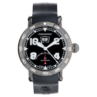 CHRONOSWISS TIME MASTER RETROGRADE DAY REF. CH8145 wristwatch.