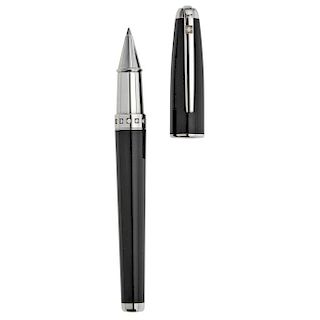 S.T. DUPONT OLYMPO XL DIAMONDS LIMITED EDITION rollerball pen.