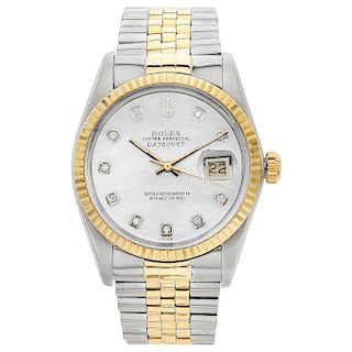 ROLEX OYSTER PERPETUAL DATEJUST REF. 16013, CA. 1983 - 1984 wristwatch.