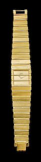 An 18 Karat Yellow Gold Ref. 7131C701 'Polo' Wristwatch, Piaget,