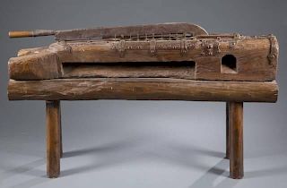 Chinese wheat cutter, 19th century.