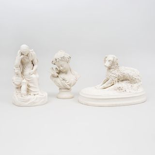 Group Three of Parian Figures