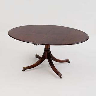 George III Style Mahogany Extension Breakfast Table