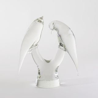 Elio Raffaeli Murano Glass Model of Birds