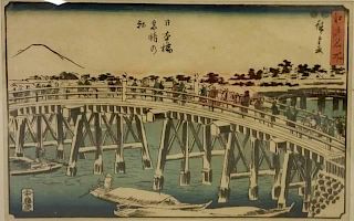 Hiroshige woodblock print