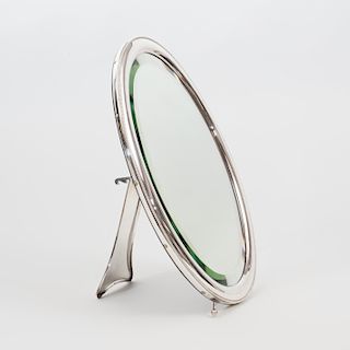 Austrian Silver Dressing Mirror