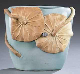 Arts & Crafts studio pottery vase.