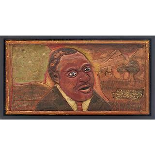 MARTIN LUTHER KING, JR. RELIEF CARVING