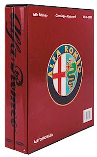 Altieri, Paolo - Lurani, Giovanni - Fusi, Luigi - Matteucci, Marco - Puttini, Sergio. Alfa Romeo. Catalogue Raisonné 1910 - 2000. Pzs:2