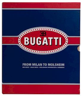 Hucke, Uwe - Kruta, Julius. Bugatti from Milan to Molsheim. München, Germany, 2008. Edición de 1,050 ejemplares.