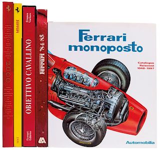 F - Varisco, Franco / Andreoni, Ricardo / Cavicchi, Carlo / Alfieri, Bruno. Ferrari Yearbook / Obiettivo Cavallino / Ferrar...
