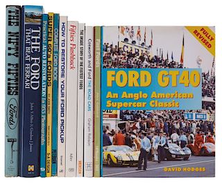 Allen, John S / Miller, Ray / Adler, Dennis / Hodges, David / Robson, Graham / Ludvigsen, Karl E... Libros sobre Ford. Piezas: 11.