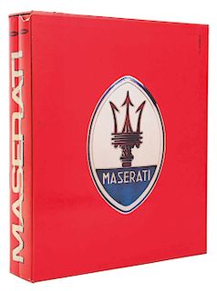 M - Cancellieri, Gianni - Lurani, Giovanni. Maserati. Catalogue Raisonné 1926 - 1984. Milano: Automobilia, 1984. 4o. m...
