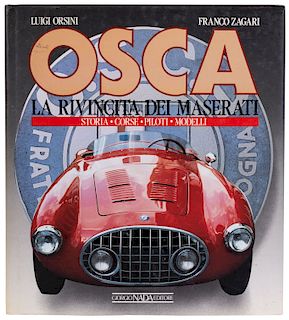 Orsini, Luigi - Zagari, Franco. Osca. La Rivincita dei Maserati. Milano: Giorgio Nada Editore, 1989.