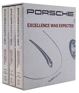 P - Ludvigsen, Karl. Porsche. Excellence was Expected 1900 - 2003. U.S.A.: Bentley Publishers, 2003. 4o. marquilla, XI...